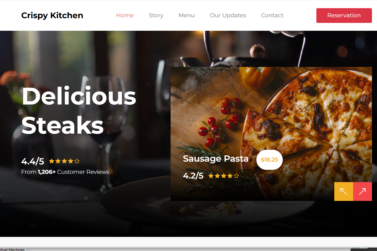 Taste of Ghana Restaurant Website